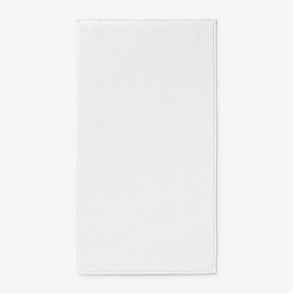 Green Earth® Quick Dry Bath Mat by Micro Cotton® - White