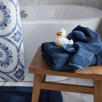 Legends Hotel™ Regal Egyptian Cotton Bath Towel - Midnight Blue