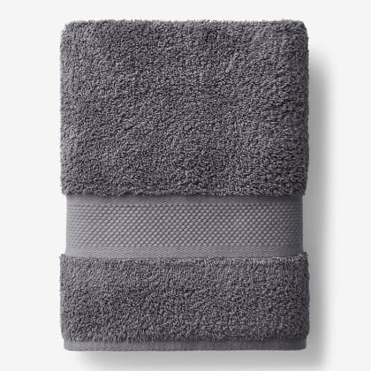 Legends Luxury™ Sterling Supima® Cotton Bath Towel - Dark Gray
