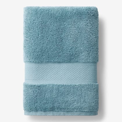 Legends Luxury™ Sterling Supima® Cotton Bath Towel - Shore Blue
