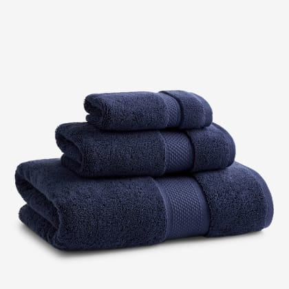 Legends Luxury™ Sterling Supima® Cotton Bath Towel - Indigo