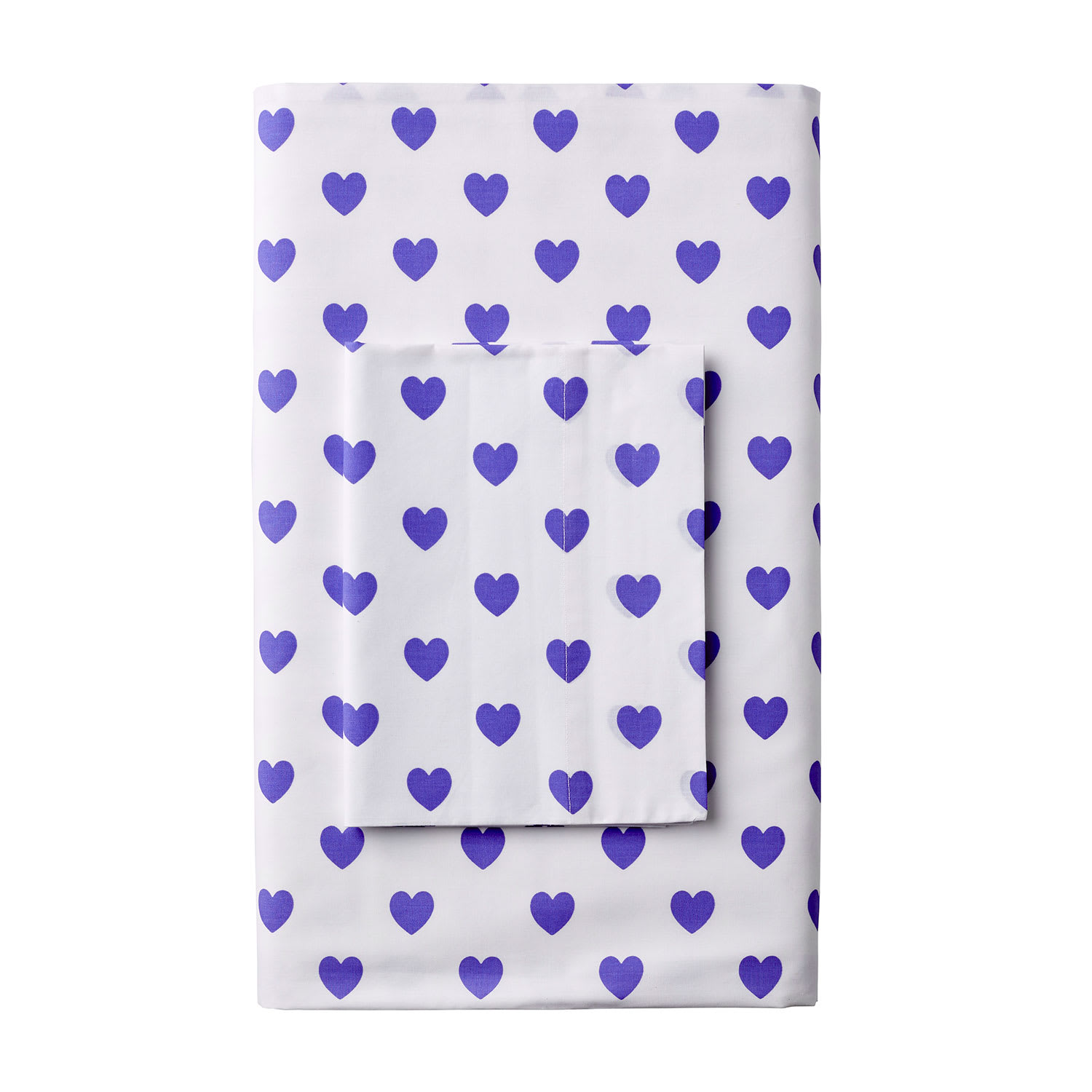 Company Kids™ Sweetheart Cotton Percale Pillowcases - Purple