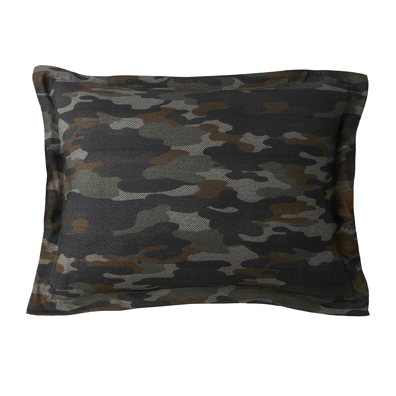 Camouflage Jersey Knit Sham - Multi