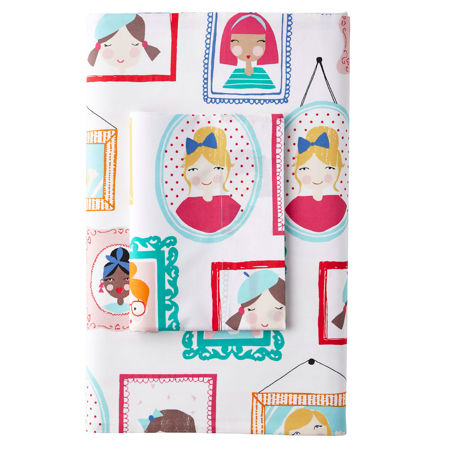 Company Kids™ Picture Perfect Cotton Percale Pillowcases - Multi