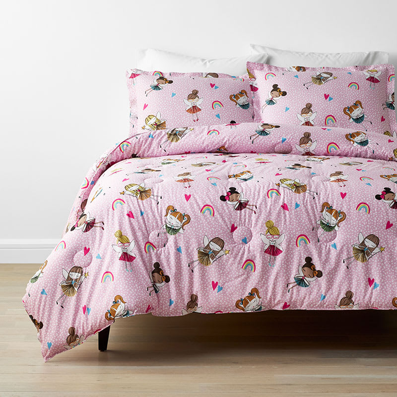 Company Kids™ Fairy Ballerina Organic Cotton Percale Comforter Set