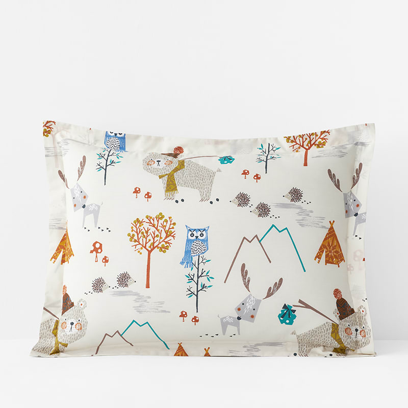 Company Kids™ Forest Campers Organic Cotton Percale Sham
