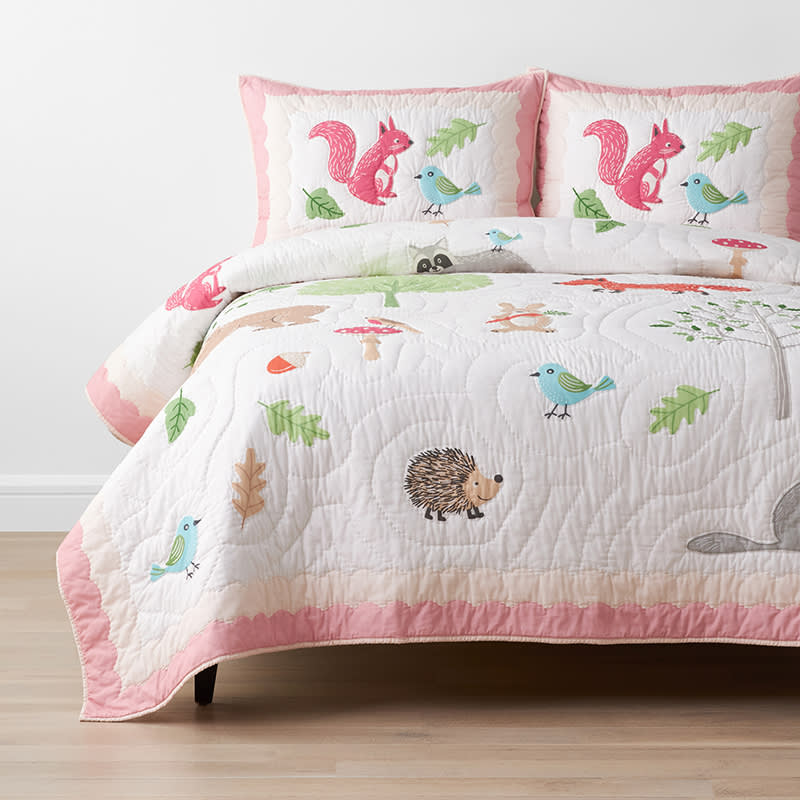 Company Kids™ Woodland Handcrafted Cotton Quilt