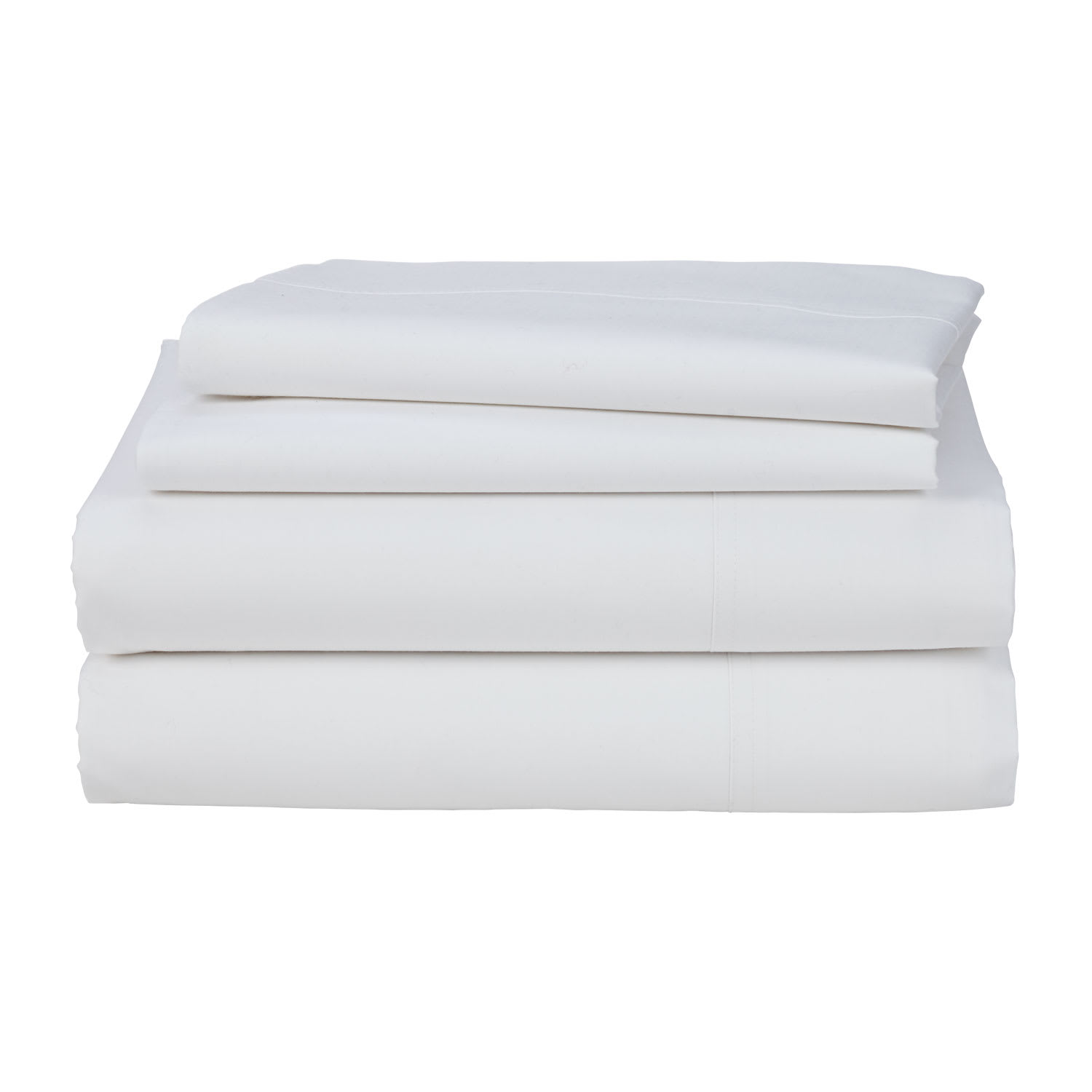 Cstudio Home Organic Cotton Percale Sheet Set - White