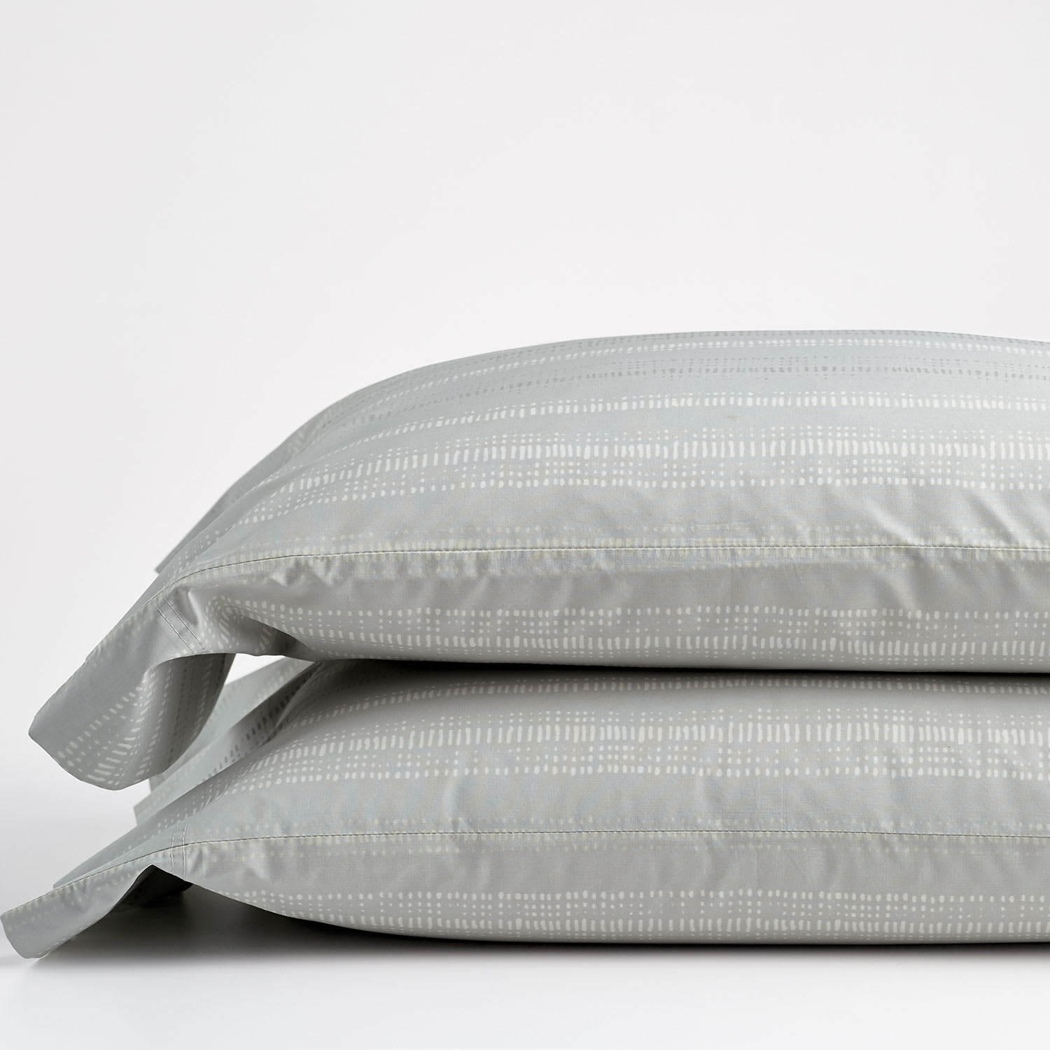 Company Essentials Legends Hotel™ Dotted Stripe Organic Cotton Percale Pillowcases - Multi