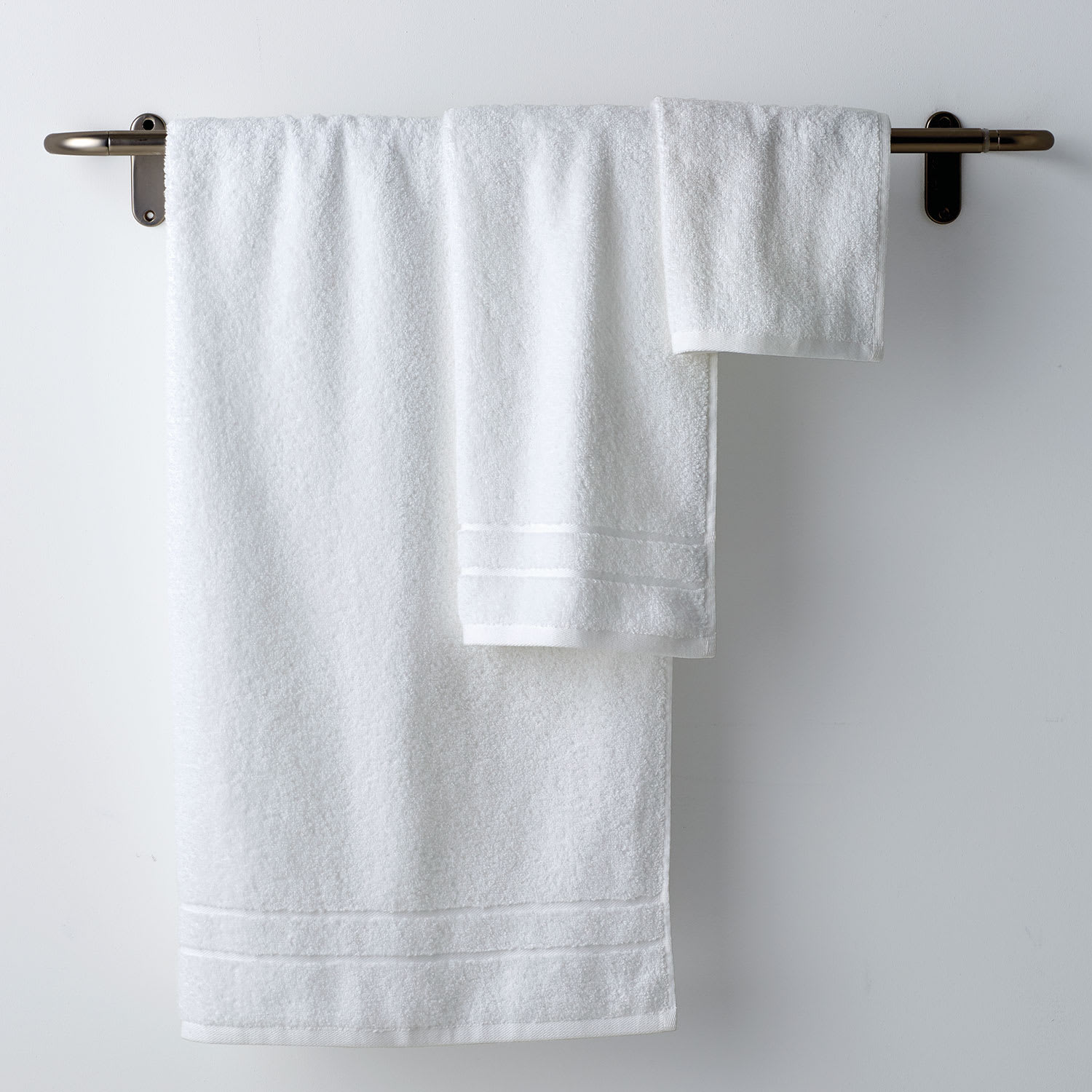 Cstudio Home Studio Cotton Bath Towel Set - White