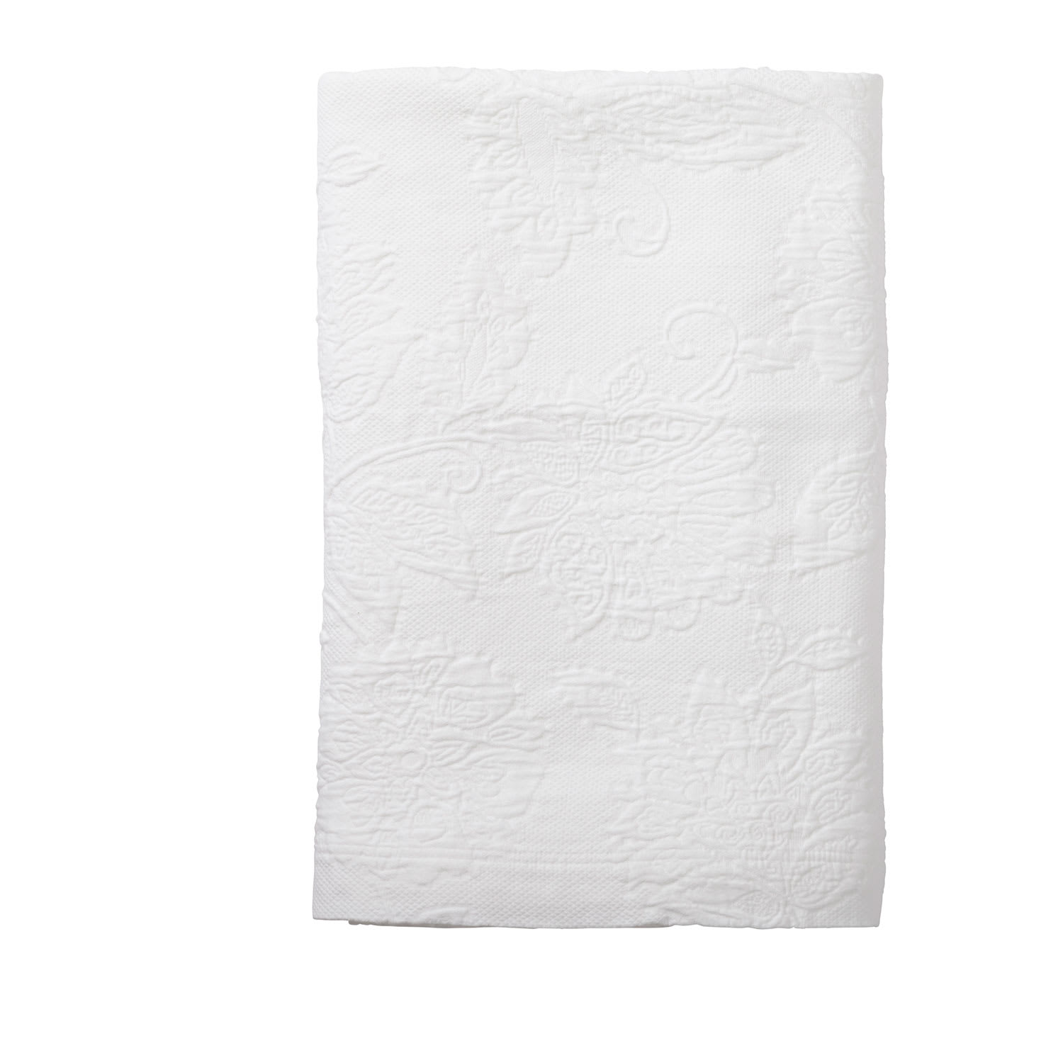 Putnam Cotton Matelassé Coverlet - White