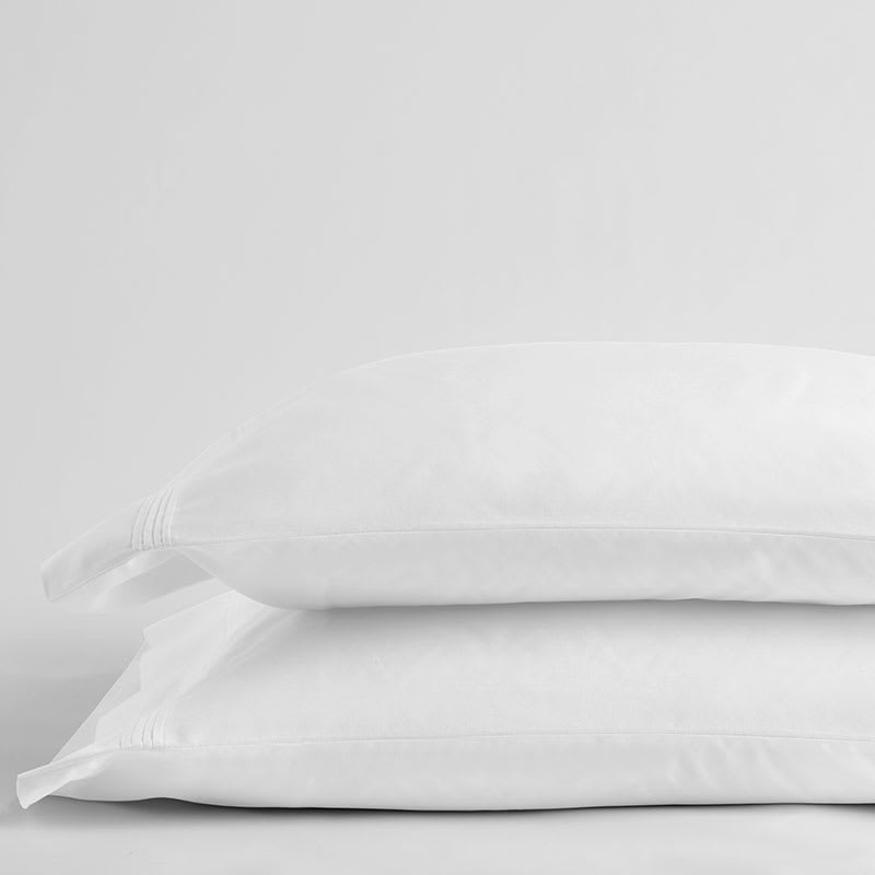 Legends Hotel™ Egyptian Cotton Sateen Pillowcases - White