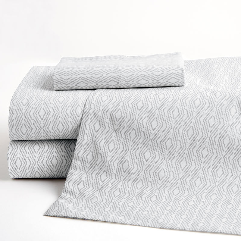 Company Cotton™ Lacey Geo Percale Extra Pillowcases - Multi