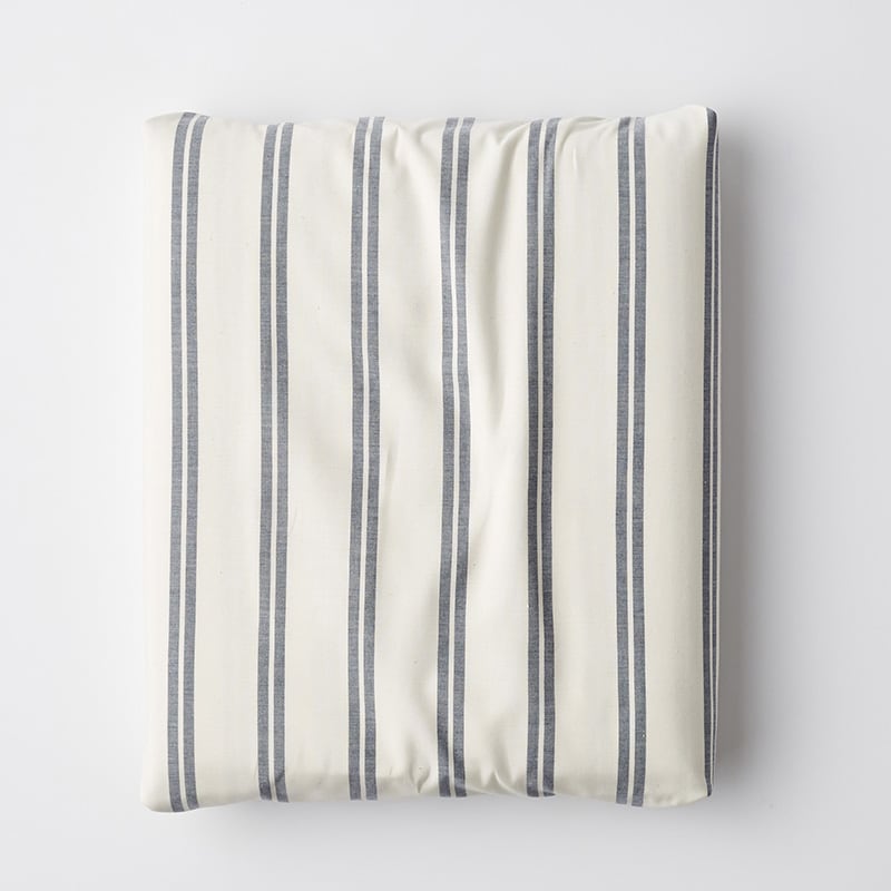 Company Cotton™ Narrow Stripe Percale Fitted Sheet