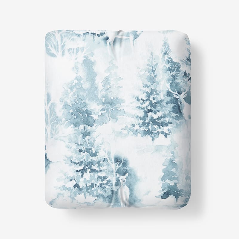 Legends Hotel™ First Snow Velvet Flannel Fitted Sheet