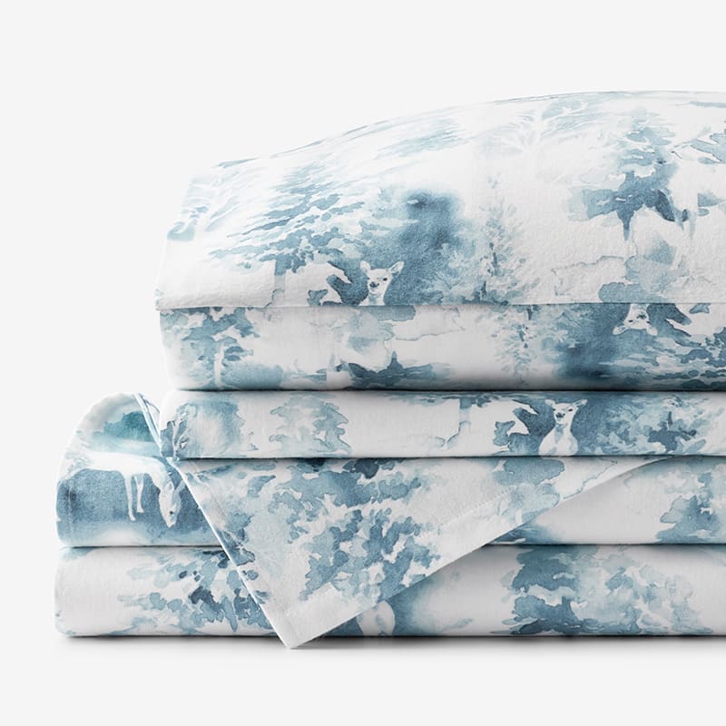Legends Hotel™ First Snow Velvet Flannel Sheet Set