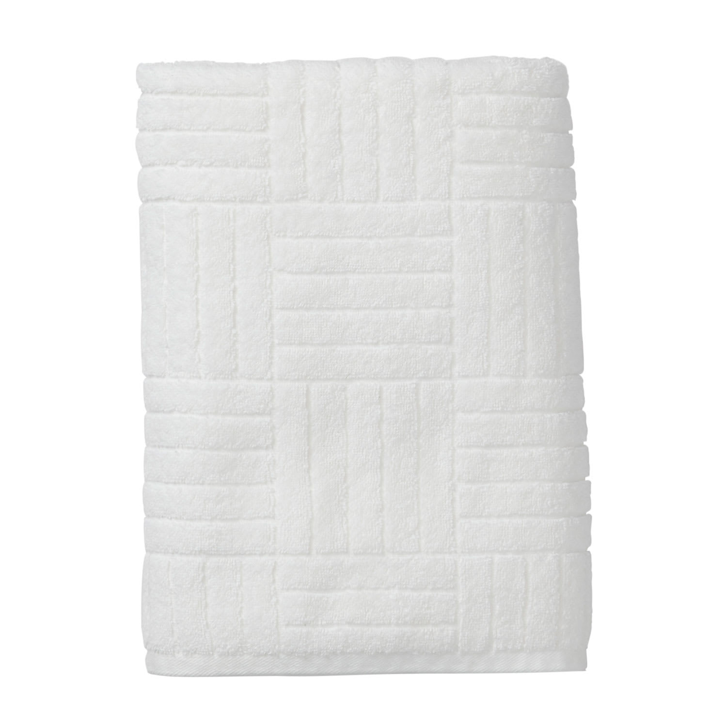 Legends Hotel™ Interlock Egyptian Cotton Bath Towel - White