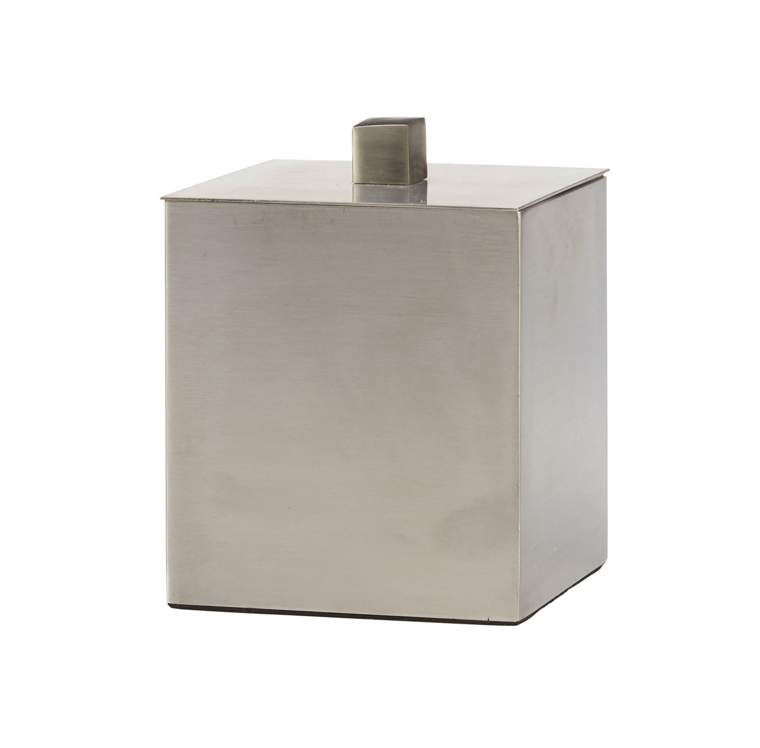 Stainless Steel Cubed Bath Canister