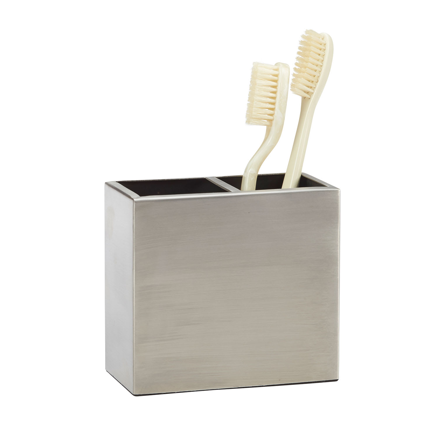 Stainless Steel Cubed Bath Toothbrush Holder - Stainless Steel