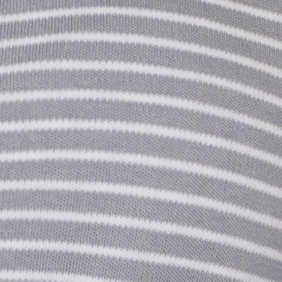 Organic Cotton Knit Striped Shorts Set