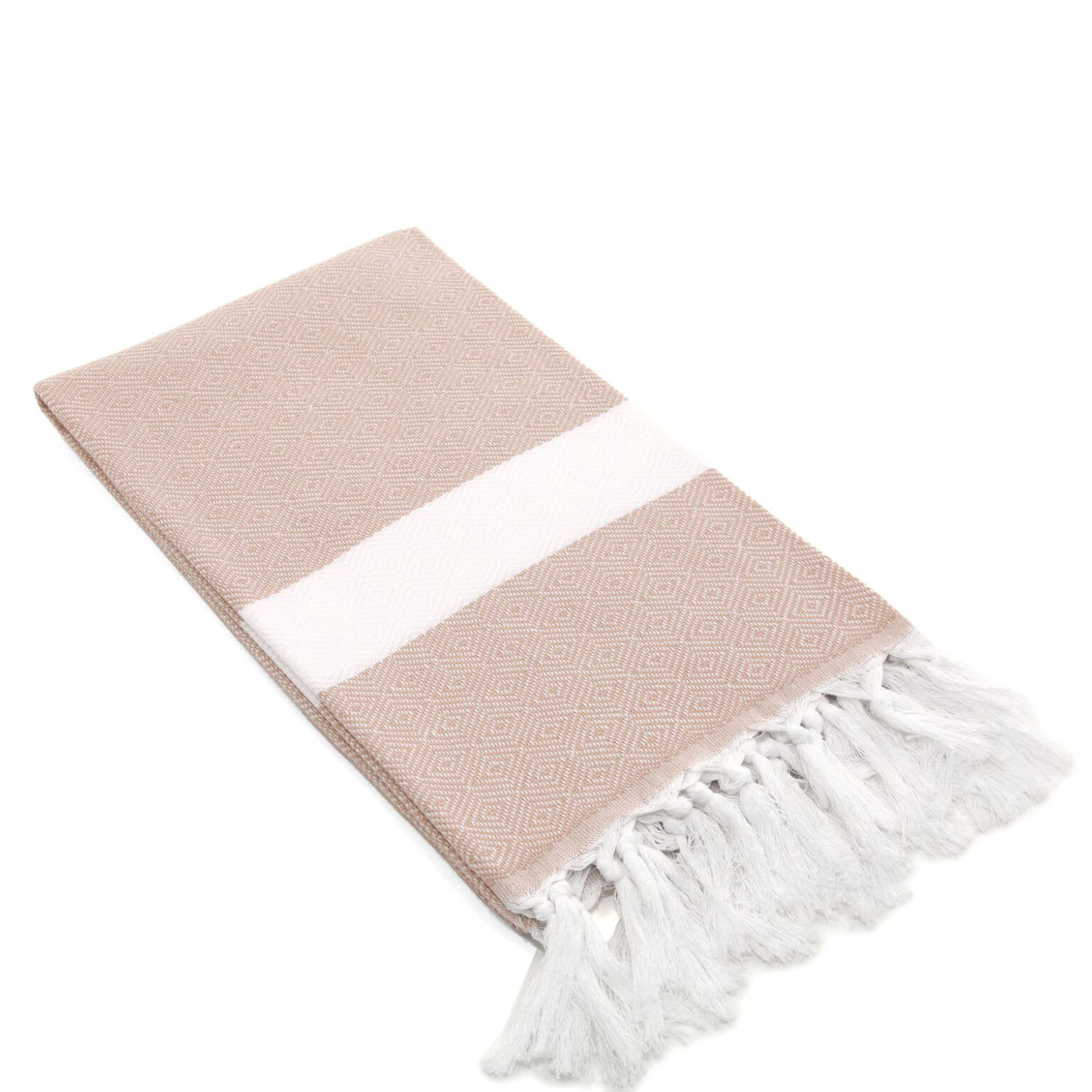 Paros Turkish Cotton Towel - Beige
