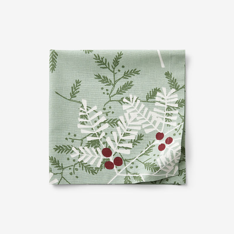 Seasonal Printed Cotton Napkins, Set of 4
