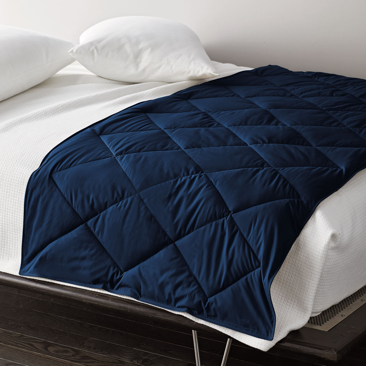 Dog PrimaLoft® Down Alternative Bed Protector - Navy Blue