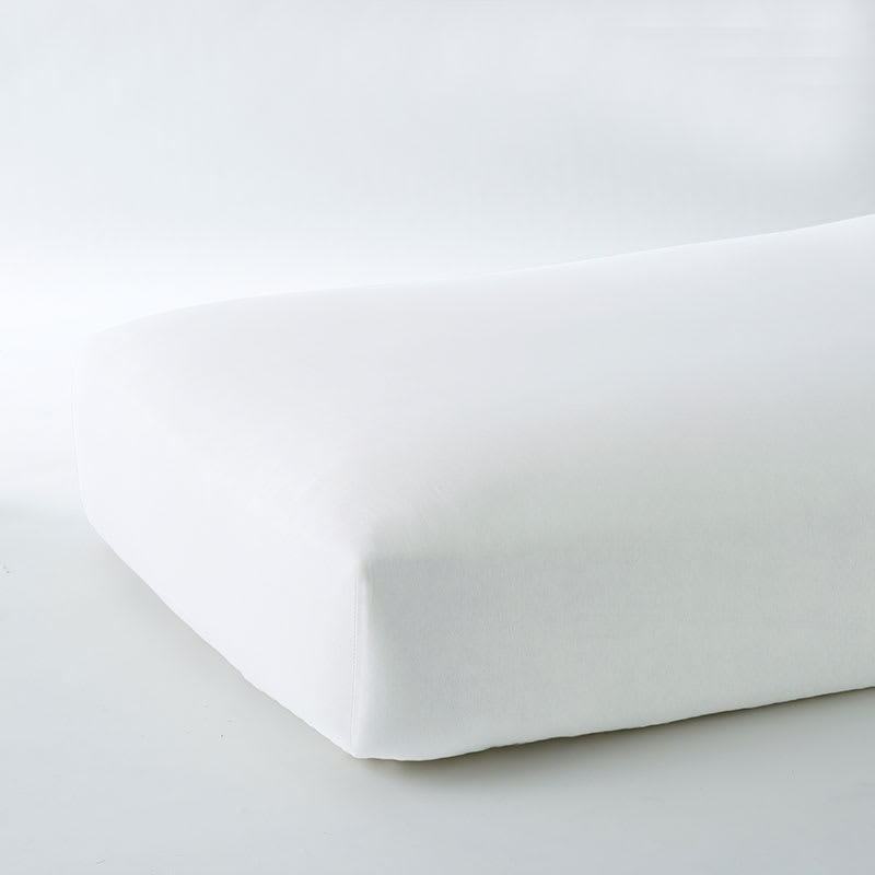 Company Cotton™ Organic Cotton Jersey Fitted Sheet - White