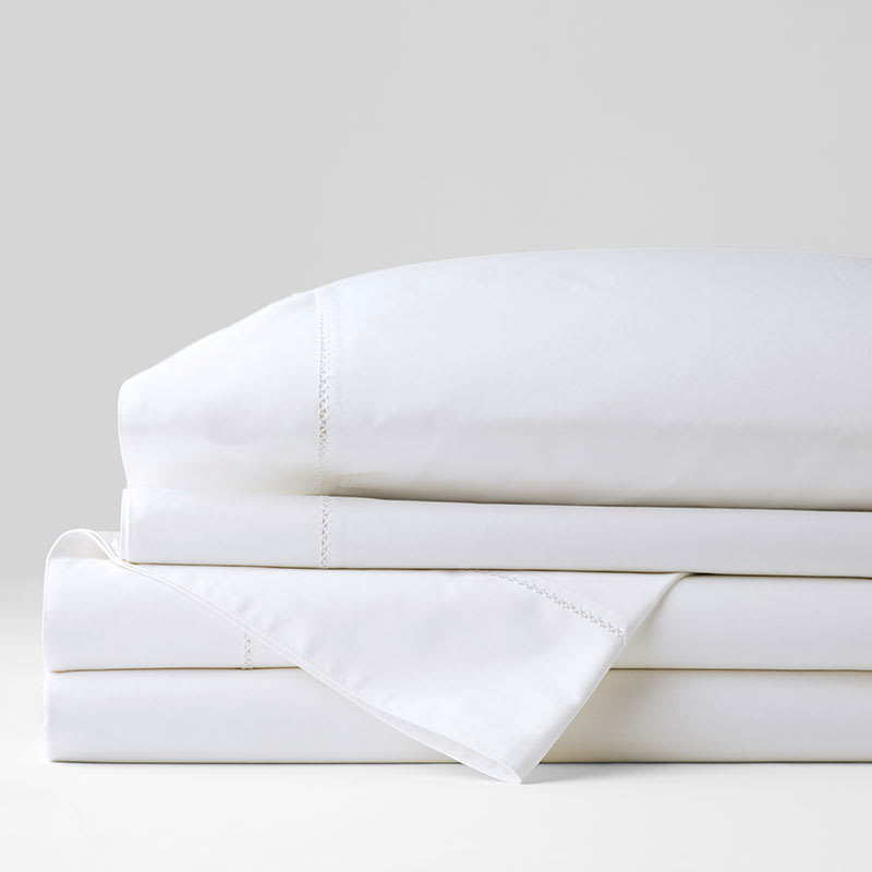 Company Cotton™ Organic Cotton Sateen Sheet Set - White