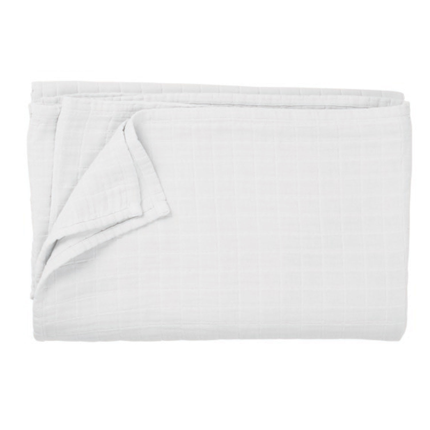 Gossamer Cotton Blanket - White