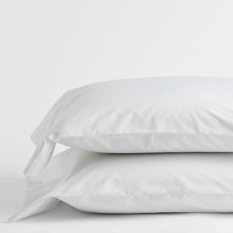 Company Essentials Cotton Percale Pillowcases - White