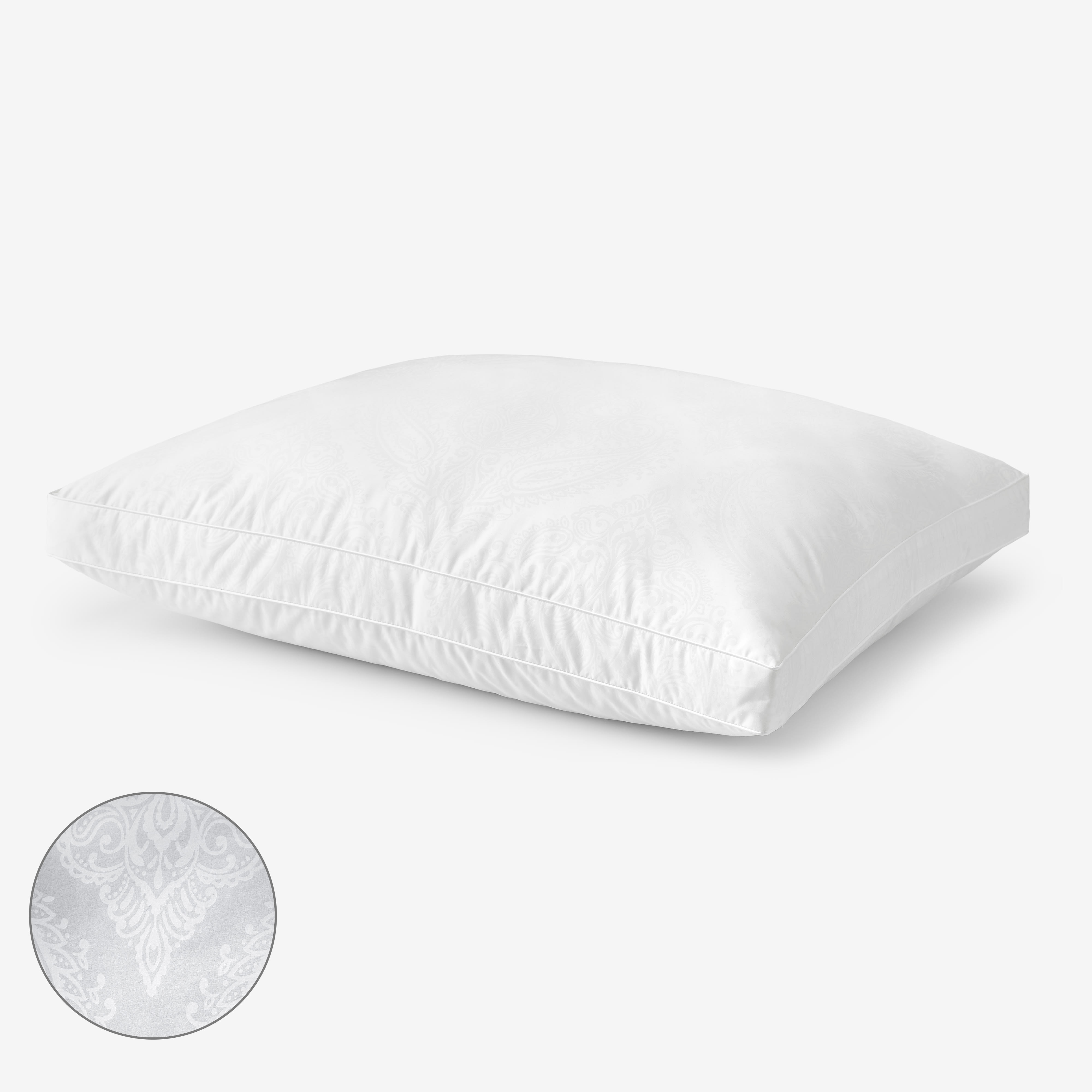 2 Pack,Standard size Retain in Shape 100% Cotton Shell Dust Mite Resistant Sfoothome Down Alternative Soft Bed Pillows Sleeping 