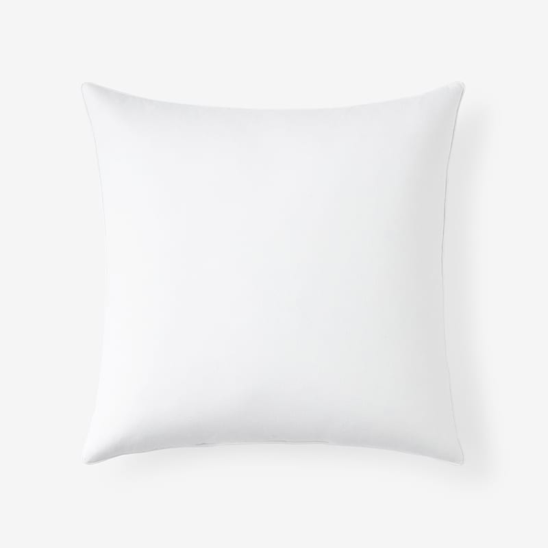 New, Feather And Down Pillow Inserts By Feather Home- 18x18 Square