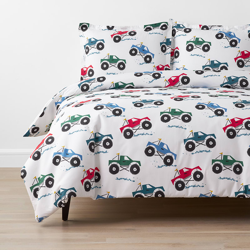 Monster truck cheap duvet cover