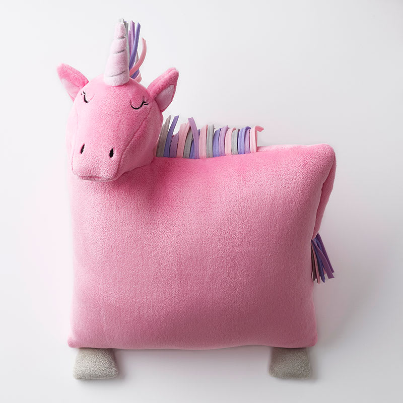 Kids' Plush Animal Character Fleece Pillows The Company Store