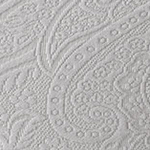 Hillcrest Cotton Matelassé Coverlet - Light Gray