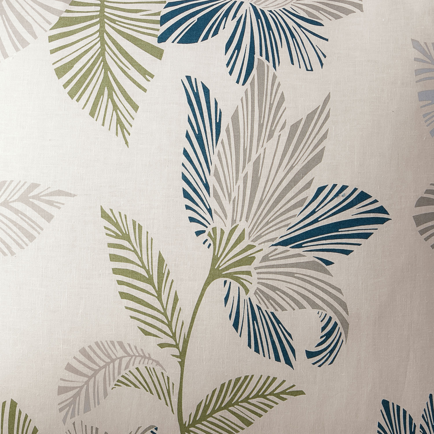Grady Floral Linen Flat Sheet - Multi