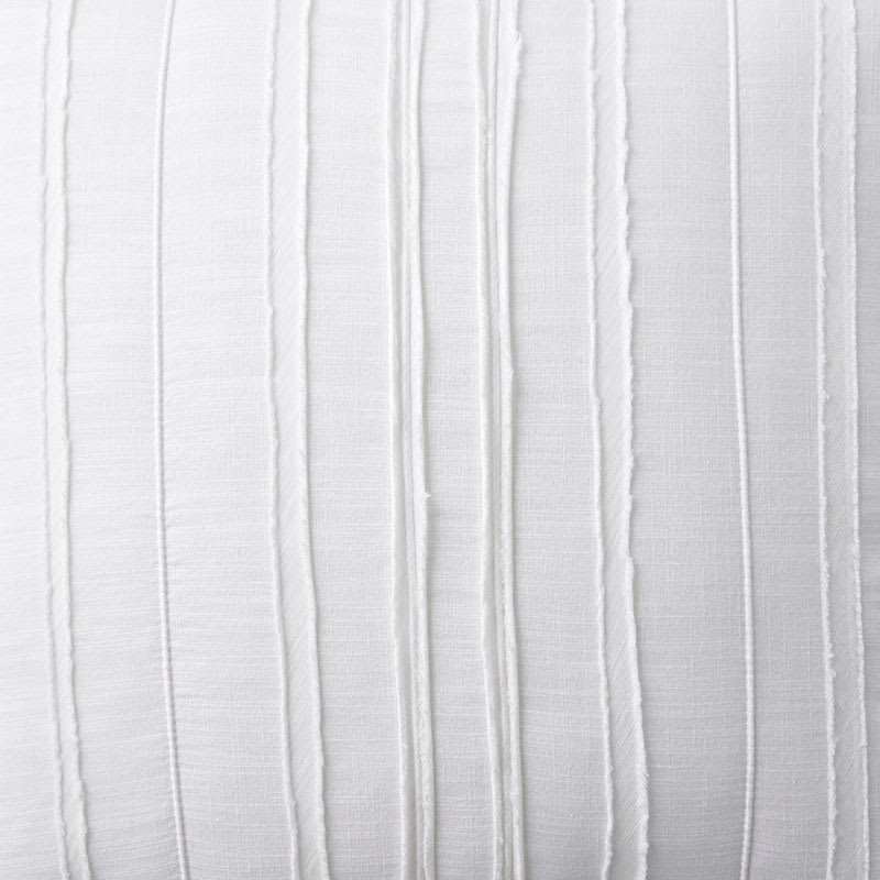 Beachcomber Cotton Duvet Cover - White