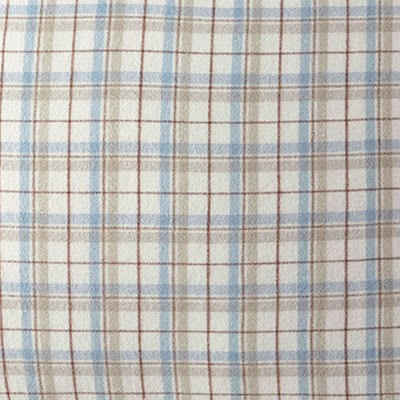Frasier Plaid Company Cotton® Organic Flannel Flat Sheet - Multi