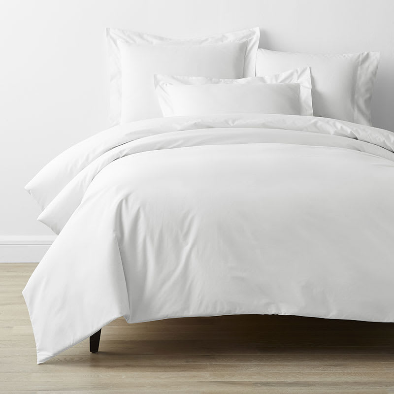 Company Cotton® Percale Solid Duvet Cover | The Company Store