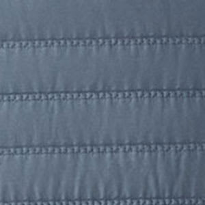 Legends Hotel™ Wrinkle-Free Cotton Sateen Quilted Coverlet - Steel Blue
