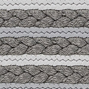 Knotty Rope Reversible Indoor/Outdoor Rug - Gray