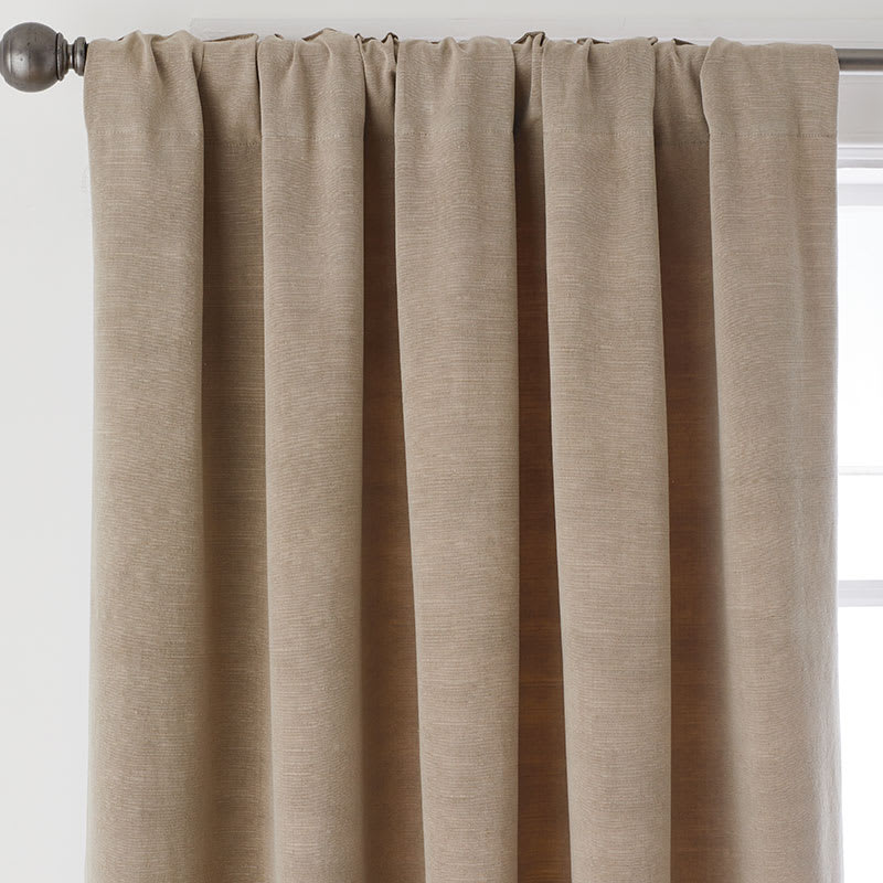 Emery Textured Window Panel – Cotton Lining | The Company Store