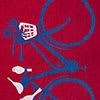 Cotton Terry Beach Towel - Bicycle