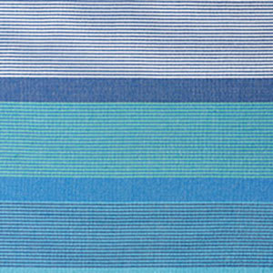 Flatweave Hammam Cotton Towel - Blue Stripe