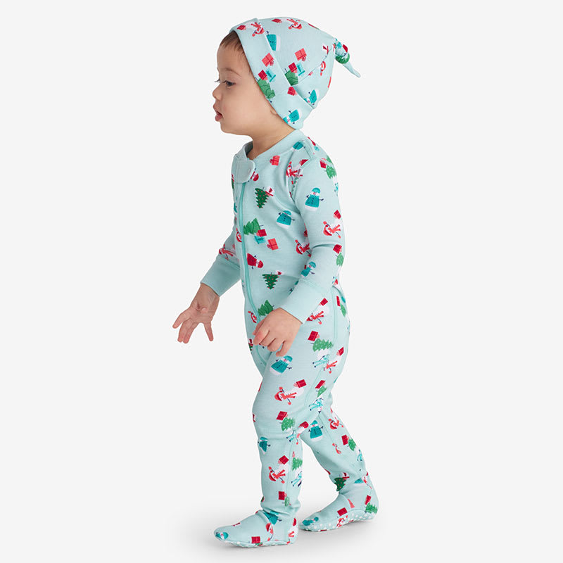 Company Organic Cotton™ Baby Footed Pajamas The Company Store