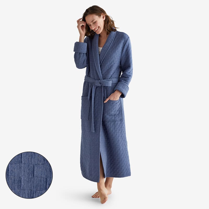 Air Layer Jersey Knit Robe | The Company Store