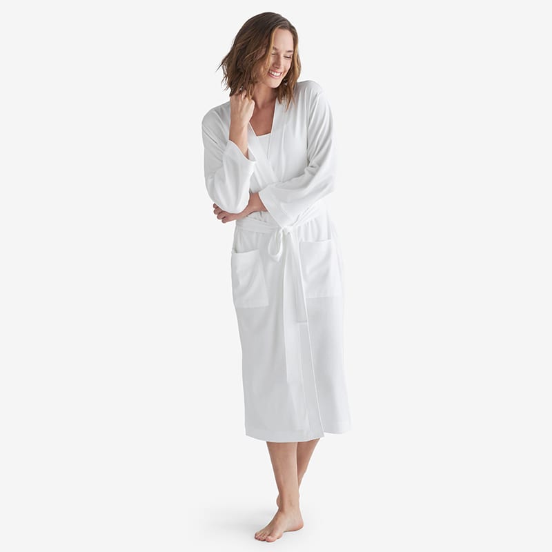 Pima Cotton Women's Kimono Robe The Company Store