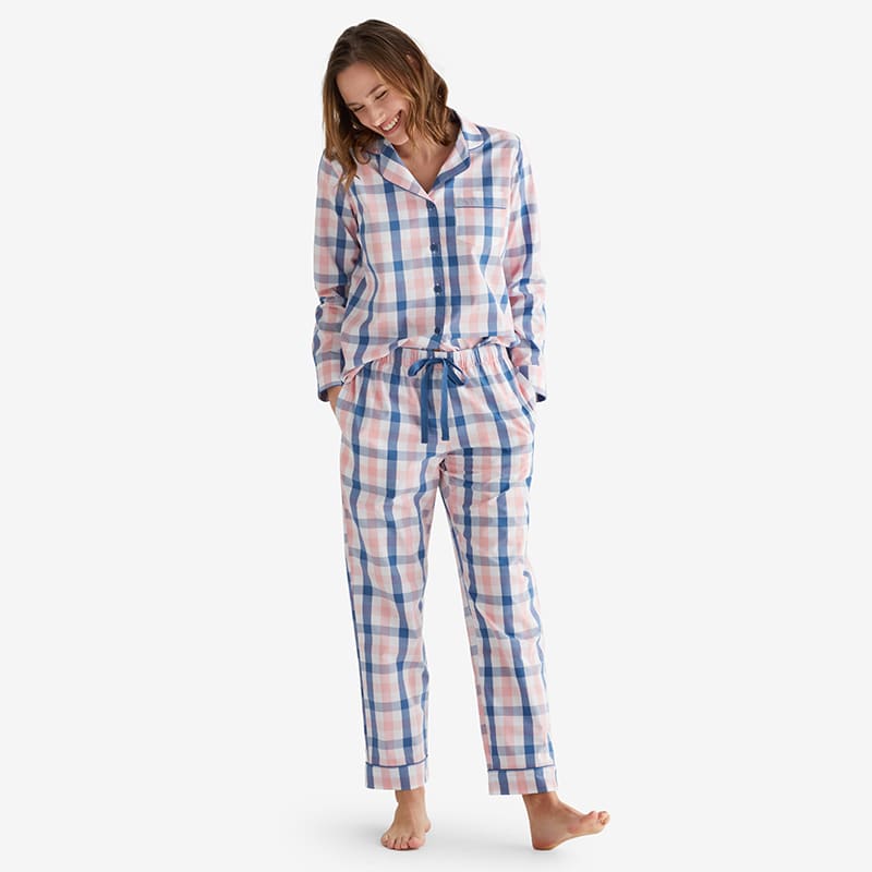 Womens cotton poplin pajamas new arrivals