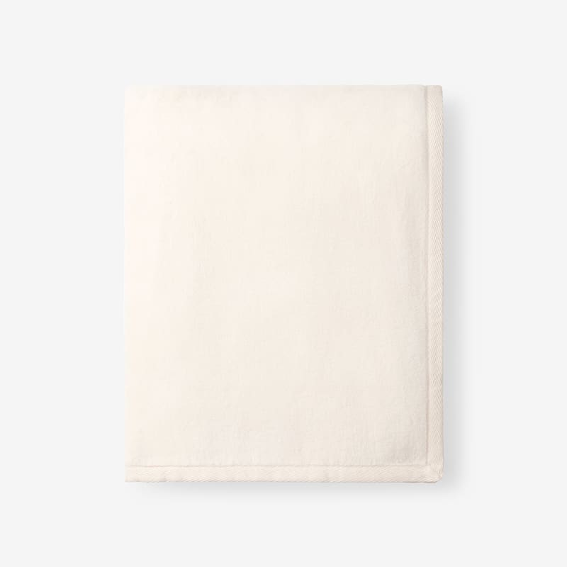 Cotton Fleece Throw Blanket